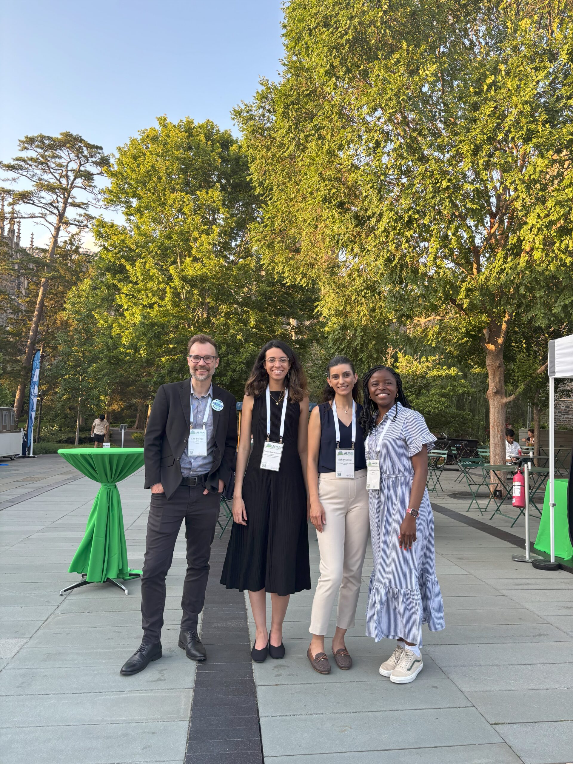 Reconnecting with Ouriel Ndalamba, a former undergraduate lab member now a PhD student at Princeton